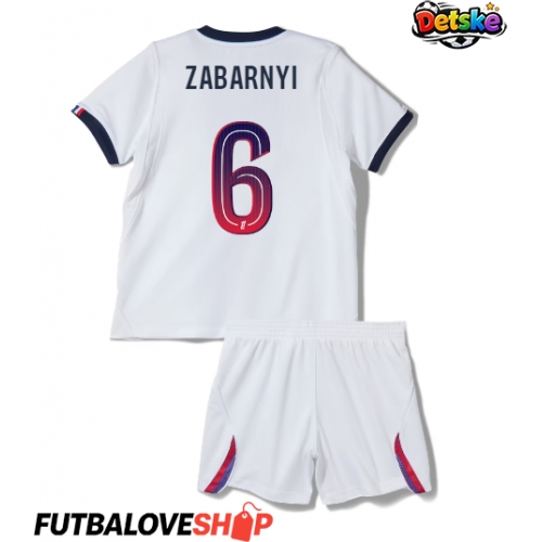 Dres Paris Saint-Germain Ilya Zabarnyi #6 Preč pre deti 2026-27 Krátky Rukáv (+ trenírky)